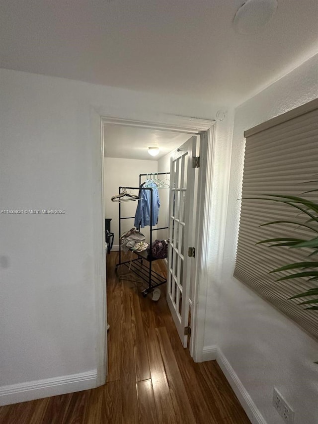 1249 S Flamingo Rd, Davie, FL 33325 - hallway with wood finished floors