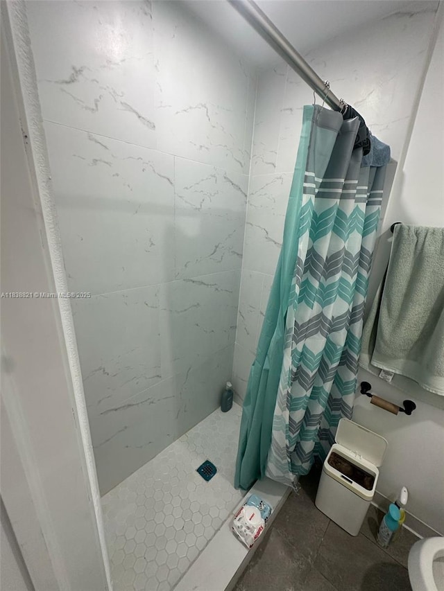 1249 S Flamingo Rd, Davie, FL 33325 - bathroom featuring a stall shower and toilet