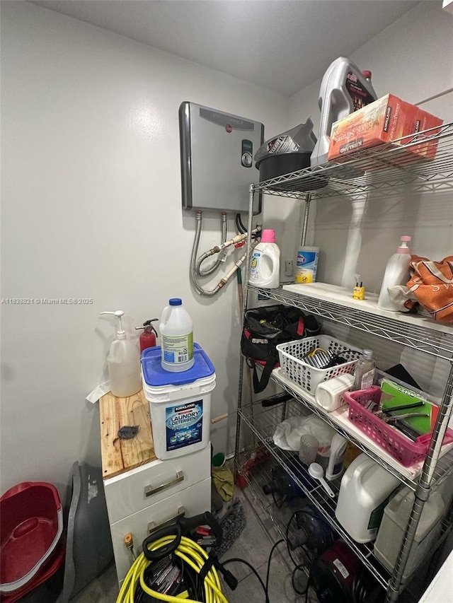 1249 S Flamingo Rd, Davie, FL 33325 - storage area with water heater