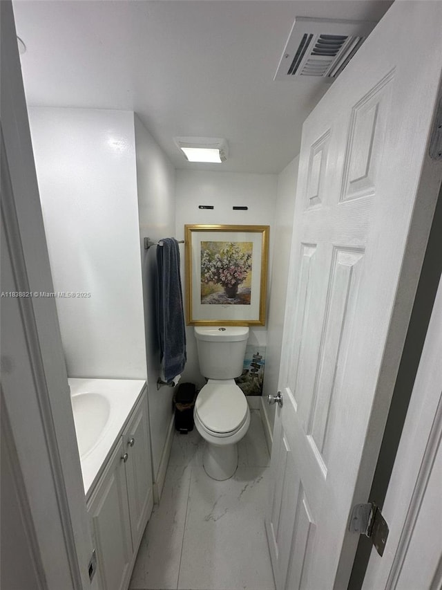 1249 S Flamingo Rd, Davie, FL 33325 - bathroom with marble finish flooring and vanity