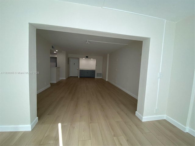 4400 Hillcrest Dr Unit 314B, Hollywood, FL 33021 - hallway with light wood-style floors