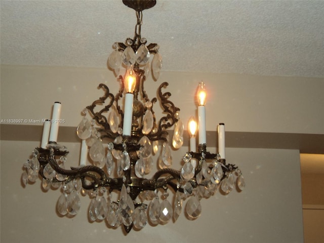 1050 93rd St Unit 6F, Bay Harbor Islands, FL 33154 - detailed view of a textured ceiling
