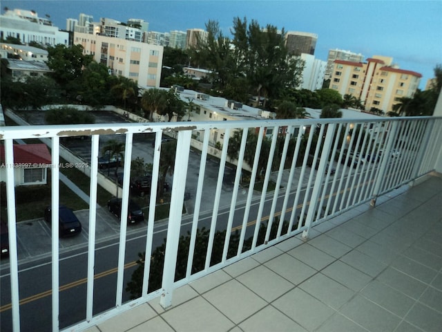 1050 93rd St Unit 6F, Bay Harbor Islands, FL 33154 - balcony featuring a view of city