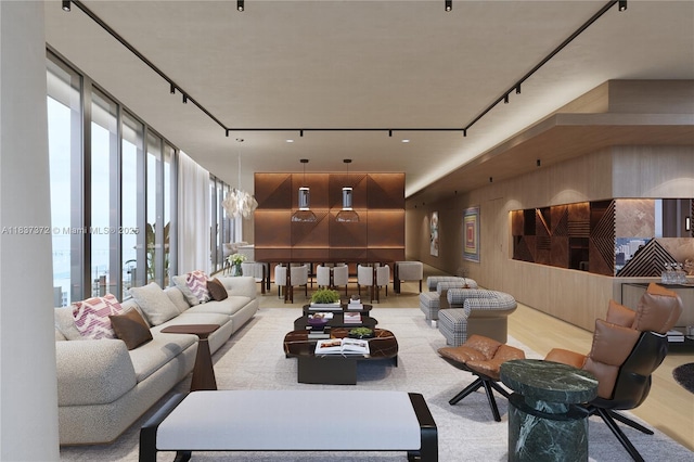 300 Biscayne Blvd Way Unit 4401, Miami, FL 33131 - building lobby featuring wood walls