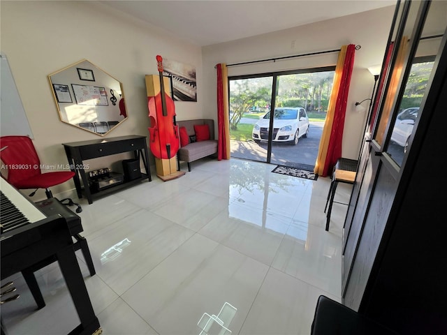 10120 NW 71st Pl, Tamarac, FL 33321 - living room with tile patterned flooring
