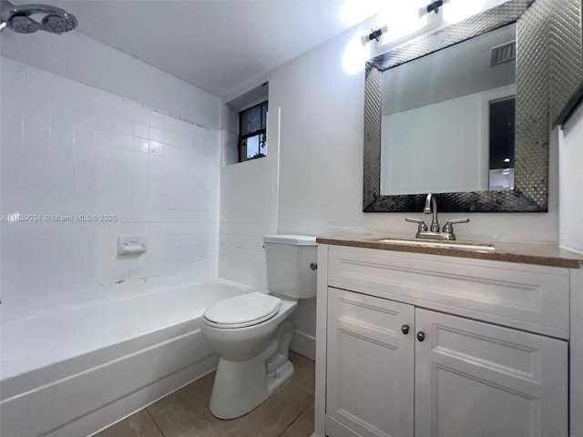 8831 SW 130th Pl Unit 106, Miami, FL 33186 - bathroom featuring vanity, tile patterned floors, and shower / tub combination