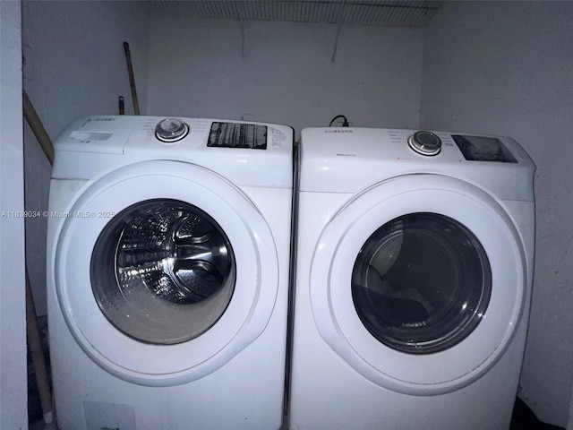 8831 SW 130th Pl Unit 106, Miami, FL 33186 - washroom with independent washer and dryer