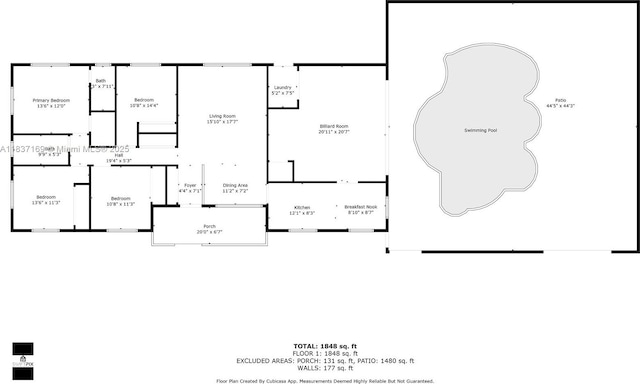 16000 N Miami Ave, Miami, FL 33169 - view of home floor plan