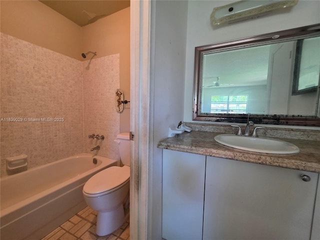 3635 SW Natura Ave Unit A, Deerfield Beach, FL 33441 - bathroom featuring vanity and shower / bathtub combination