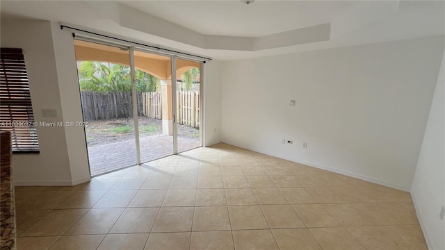 3001 SW 156th Ave, Miami, FL 33185 - tiled empty room featuring baseboards