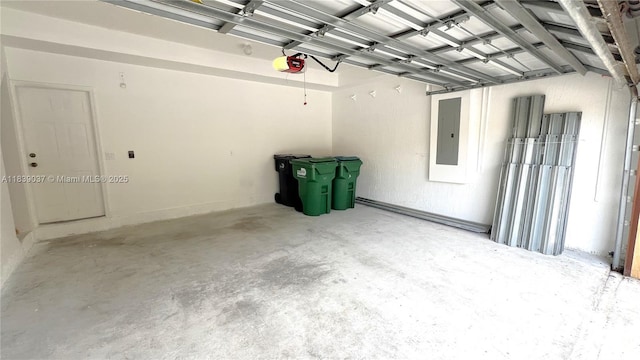 3001 SW 156th Ave, Miami, FL 33185 - garage with a garage door opener and electric panel