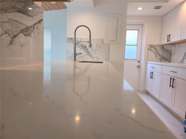 1141 SW 8th Ter, Fort Lauderdale, FL 33315 - interior space with electric panel and recessed lighting