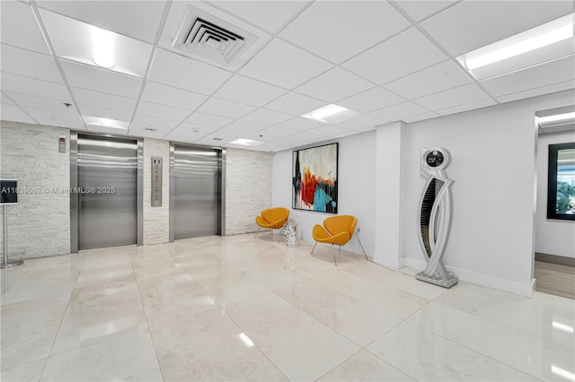 919 Hillcrest Dr Unit 704, Hollywood, FL 33021 - community lobby featuring a paneled ceiling