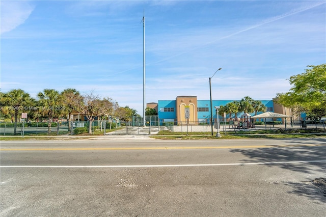 919 Hillcrest Dr Unit 704, Hollywood, FL 33021 - view of asphalt road with street lighting