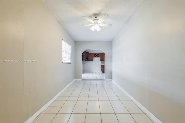 5370 SW 144th Ave, Miami, FL 33175 - hall with arched walkways and baseboards