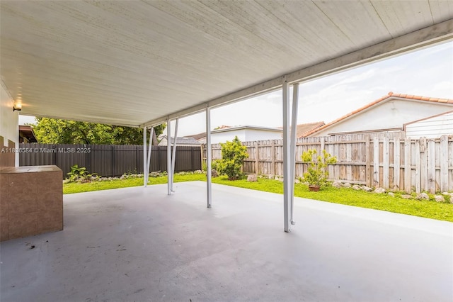 5370 SW 144th Ave, Miami, FL 33175 - fenced backyard with a patio