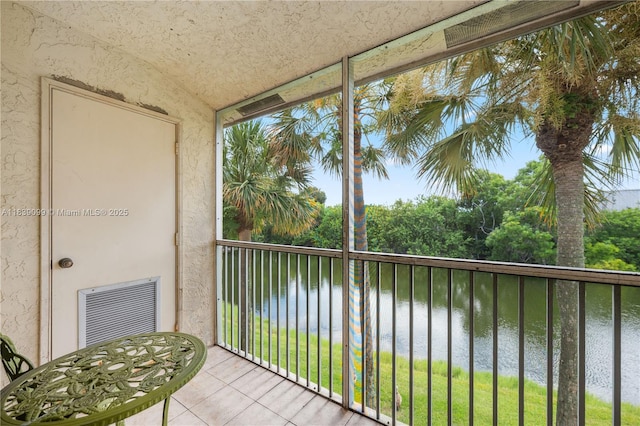 5560 Lakeside Dr Unit 204, Margate, FL 33063 - balcony featuring a water view