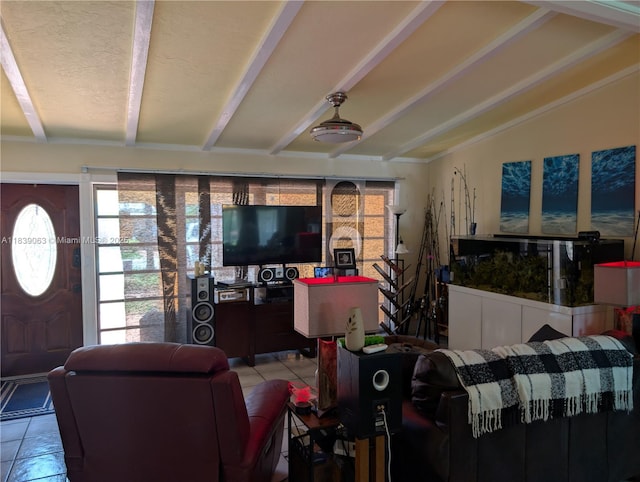 2606 Gulfstream Ln, Fort Lauderdale, FL 33312 - living room with tile patterned flooring