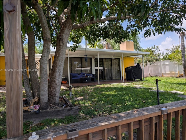 2606 Gulfstream Ln, Fort Lauderdale, FL 33312 - back of property