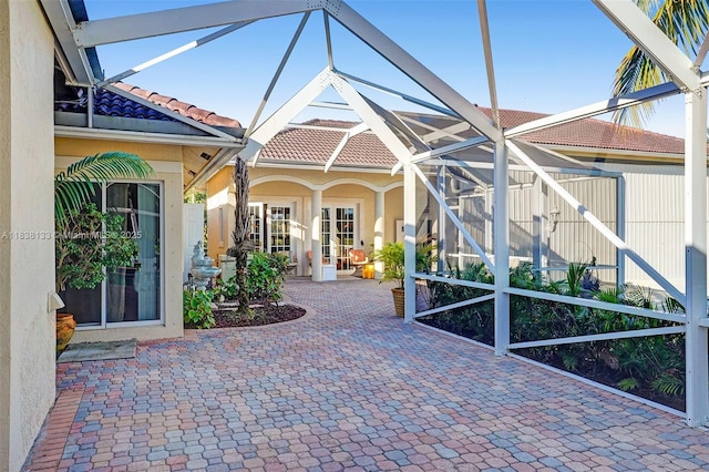 15595 Chandelle Pl, Wellington, FL 33414 - view of patio featuring a lanai