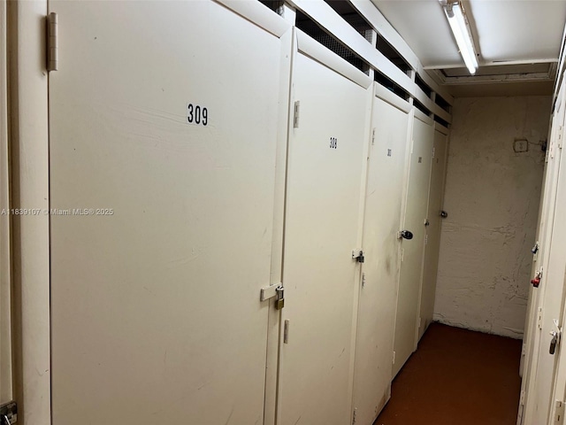 371 S Hollybrook Dr Unit 308, Pembroke Pines, FL 33025 - corridor featuring concrete flooring