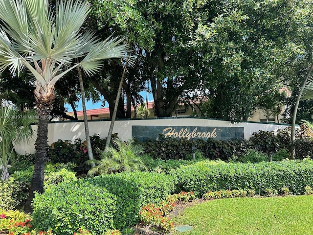 371 S Hollybrook Dr Unit 308, Pembroke Pines, FL 33025 - view of community / neighborhood sign