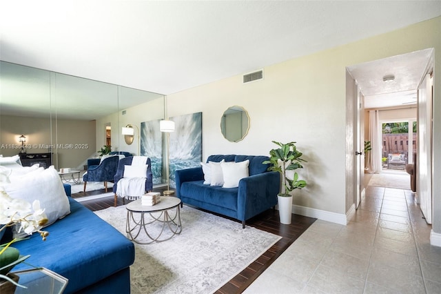 8010 SW 18th Ct Unit 1-8, Davie, FL 33324 - living area with baseboards