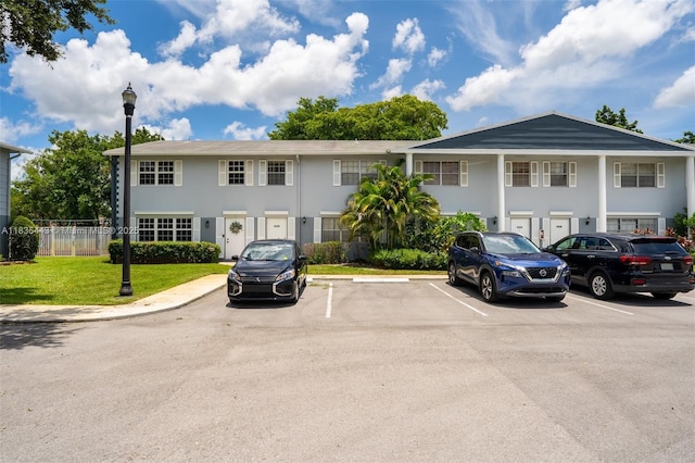 8010 SW 18th Ct Unit 1-8, Davie, FL 33324 - view of property featuring uncovered parking