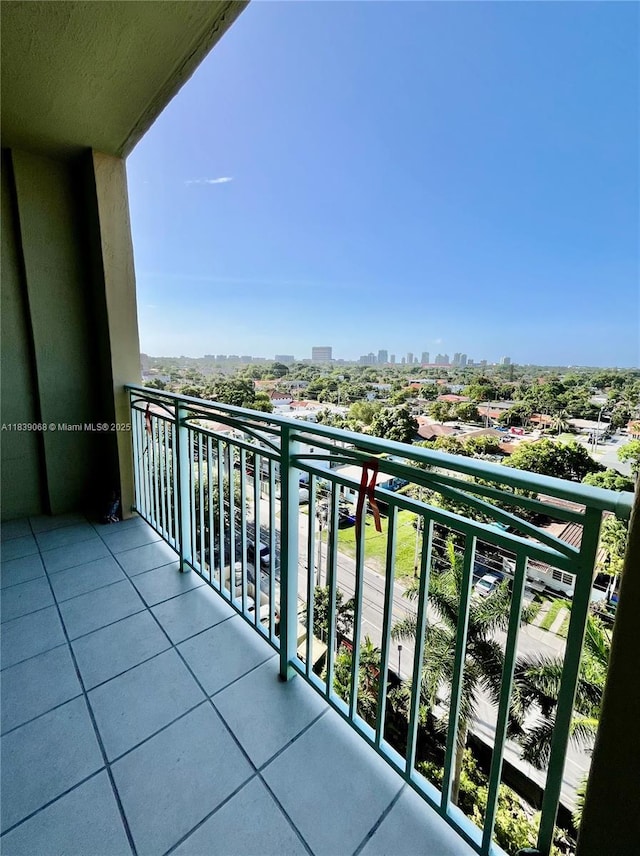 3500 Coral Way Unit 913, Miami, FL 33145 - balcony featuring a view of city