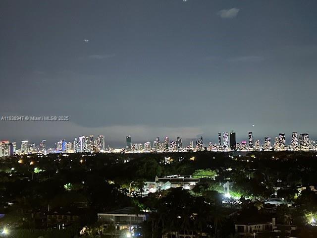 2899 Collins Ave Unit 1504, Miami Beach, FL 33140 - city view featuring a view of city lights