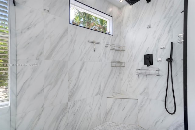 5050 Greenwich Preserve Ct, Boynton Beach, FL 33436 - bathroom featuring a marble finish shower