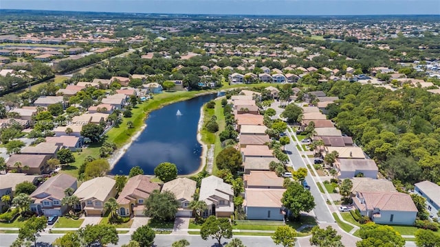 5050 Greenwich Preserve Ct, Boynton Beach, FL 33436 - aerial view of residential area featuring a nearby body of water