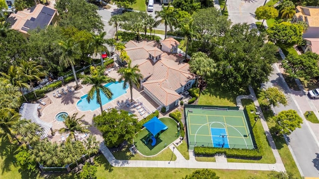 5050 Greenwich Preserve Ct, Boynton Beach, FL 33436 - aerial view of a pool