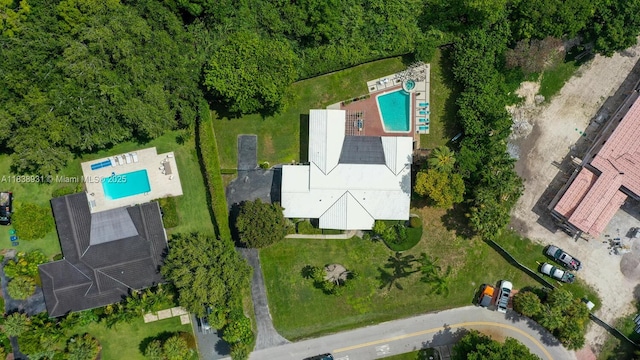 6957 SW 148th Ter, Palmetto Bay, FL 33158 - bird's eye view of a pool