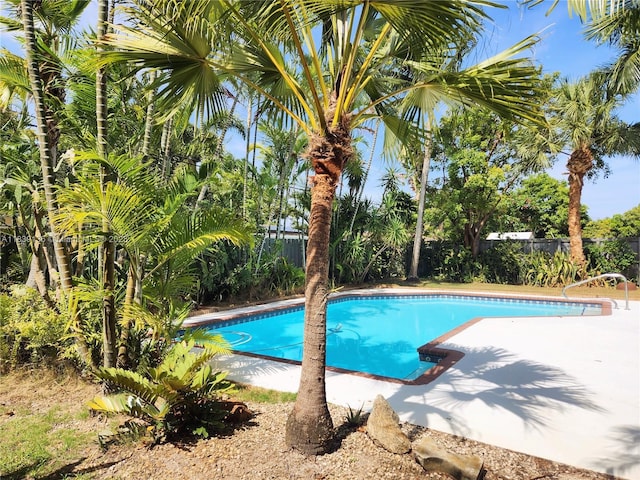 2451 SW 16th St, Fort Lauderdale, FL 33312 - view of pool featuring a fenced backyard and a patio