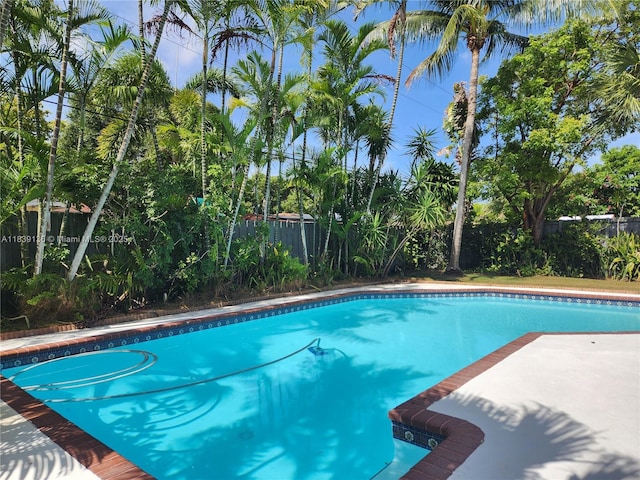 2451 SW 16th St, Fort Lauderdale, FL 33312 - view of pool with a fenced backyard and a patio area