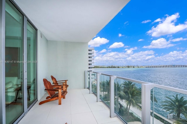 2900 NE 7th Ave Unit 404, Miami, FL 33137 - balcony with a water view