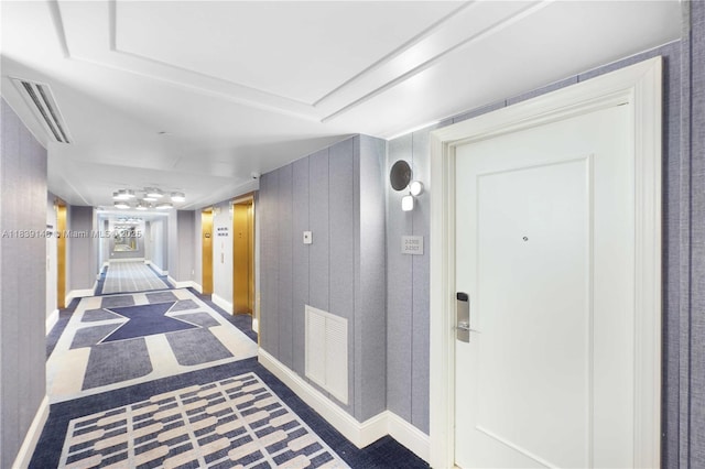 4401 Collins Ave Unit 2305, Miami Beach, FL 33140 - hall featuring baseboards