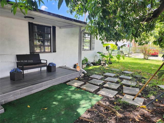 3521 E 8th Ave, Hialeah, FL 33013 - view of yard with a deck