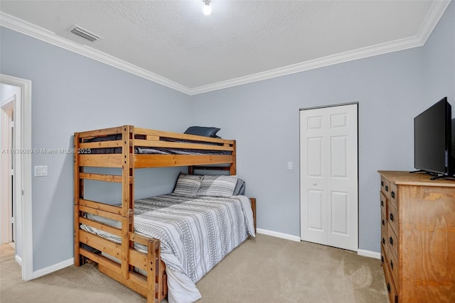 1086 Grove Park Cir, Boynton Beach, FL 33436 - bedroom with ornamental molding and carpet