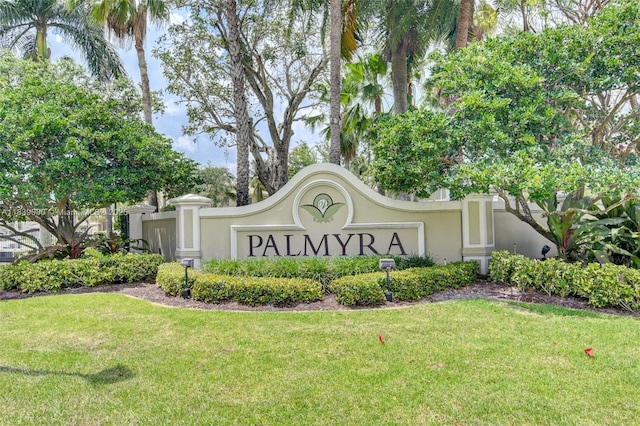 1086 Grove Park Cir, Boynton Beach, FL 33436 - community sign featuring a yard