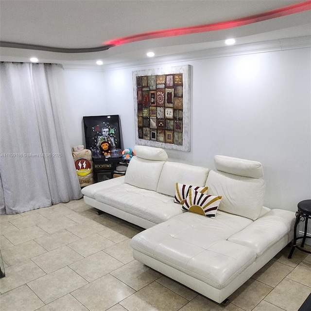 2750 NE 183rd St Unit 1701, Aventura, FL 33160 - living room with tile patterned floors and recessed lighting