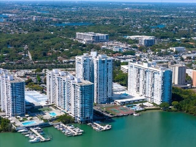 2750 NE 183rd St Unit 1701, Aventura, FL 33160 - view of urban area with a large body of water
