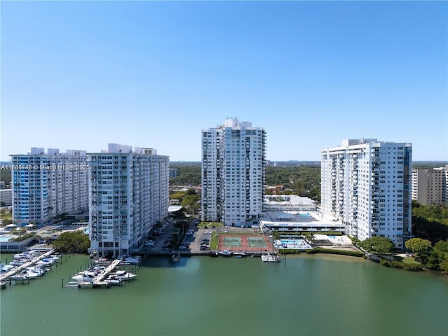 2750 NE 183rd St Unit 1701, Aventura, FL 33160 - view of urban area with a nearby body of water