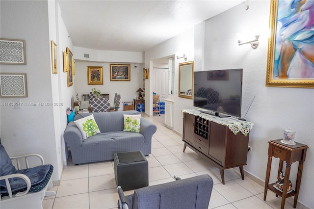 17425 NW 75th Pl Unit 101, Hialeah, FL 33015 - living area featuring light tile patterned floors