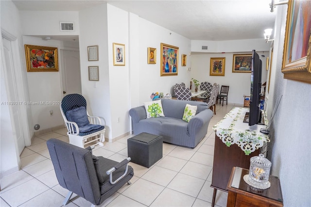 17425 NW 75th Pl Unit 101, Hialeah, FL 33015 - living room with light tile patterned floors