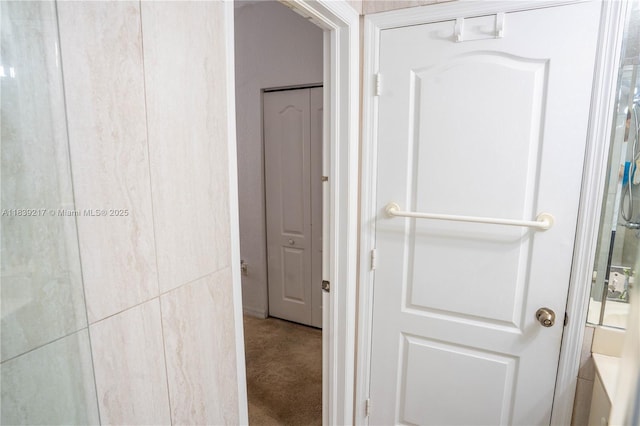 17425 NW 75th Pl Unit 101, Hialeah, FL 33015 - corridor with carpet flooring