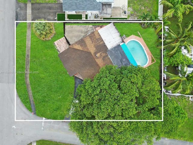 2812 SW 65th Ave, Miramar, FL 33023 - view of property location featuring property boundaries highlighted and a pool