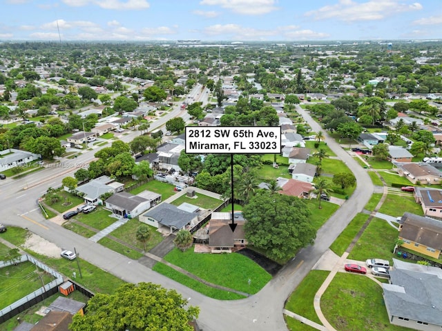 2812 SW 65th Ave, Miramar, FL 33023 - aerial view of residential area