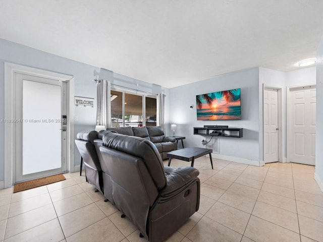 2812 SW 65th Ave, Miramar, FL 33023 - living area with light tile patterned floors